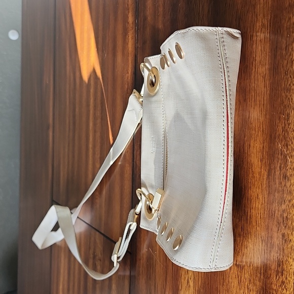 Hammitt Tony Semolina Cream/Brushed Gold Crossbody Bag - Picture 8 of 16